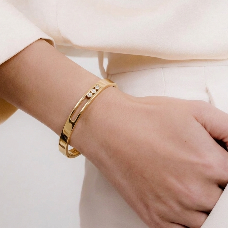 Golden jugad bracelet