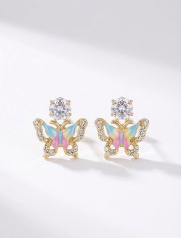 His rangeen titli earrings