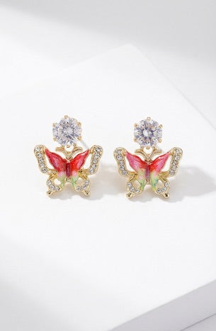 His rangeen titli earrings