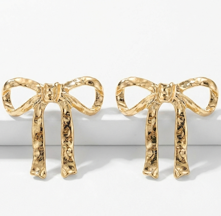 Bae and bow earrings