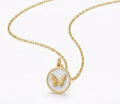 Butterfly scotch necklace
