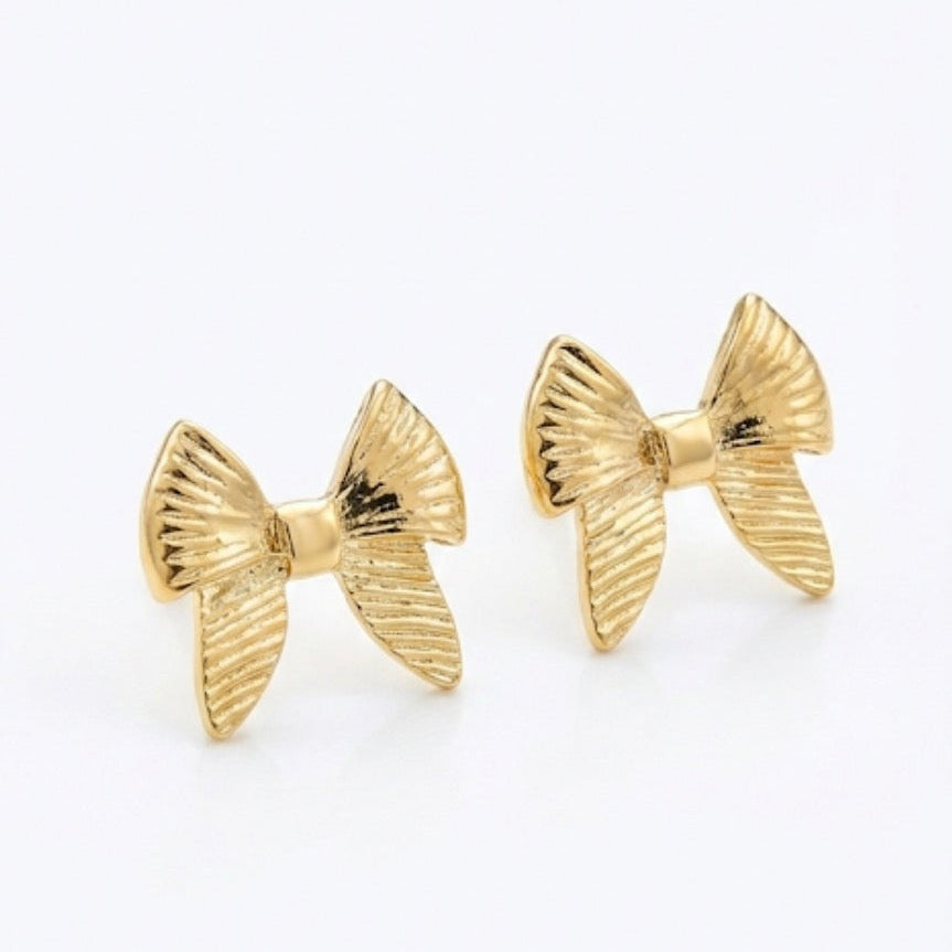 Bae and bow earrings